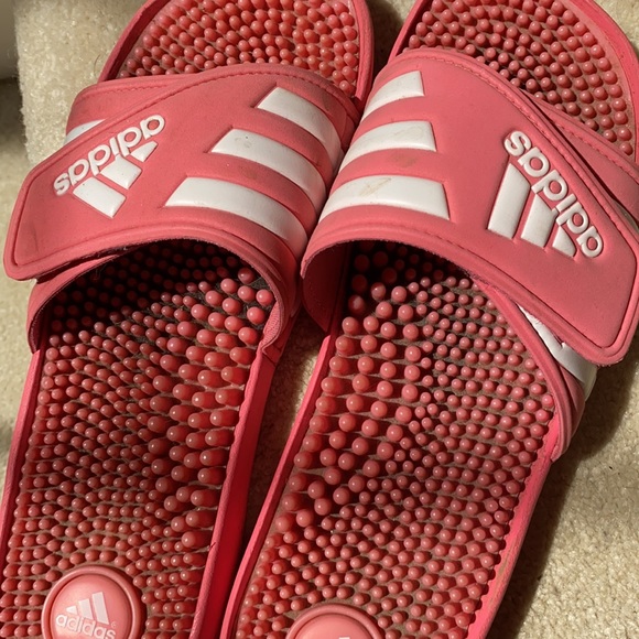 Pink Adidas Slippers - Picture 2 of 3